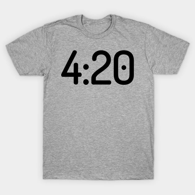 4:20 Marijuana T-Shirt T-Shirt by shewpdaddy